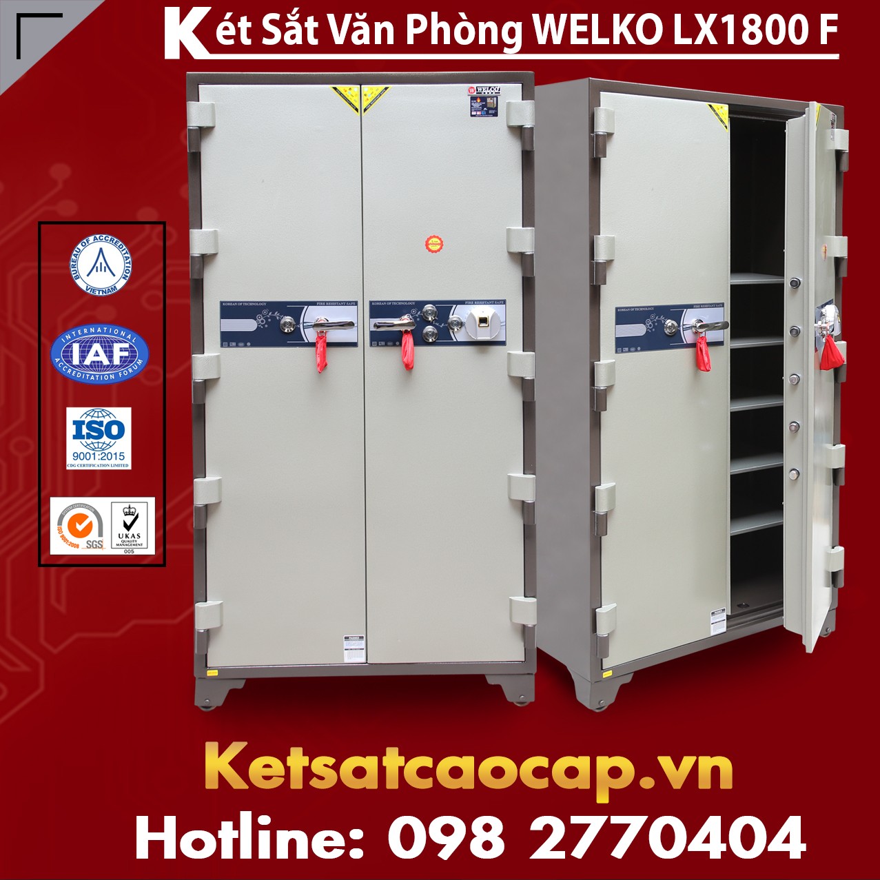 Két Sắt Văn Phòng LX1800 F Chọn Loại Két Sắt Nào Tốt Nhất Hiện Nay